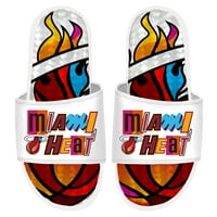 Islide White Miami Heami City Edition Gel Slide Sandals