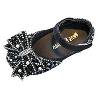 Kali_store Toddler Djevojke Sandale Girls ravne sandale Princess Open TOE Sandal sa podesivim ljetnim