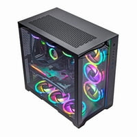 Velztorm NO Custom izgrađen Gaming Desktop, Radeon R XT, WiFi, 2xUSB 3.0, 1xHDMI, Port za prikaz, Win