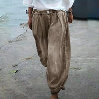 Jyeity Hot Styles Specials, Solid Colore Loove hlače Ravne široke pantalone za noge Hlače Cargo Dukseri