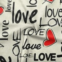 Štednja ženske košulje za Valentinovo Valentine Grafički tisak Okrugli vrat Pulover Lovers 'Darove Dukset