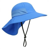 Kid's Sun Hat Široka Brim Upf 50+ šešir za dječake Dječji kantu
