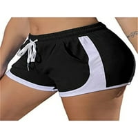 Cindysus Women Casual Athletic Plaža Kratke vruće hlače Dame Torbetske ljetne kratke hlače Podigni Jogger