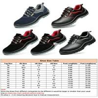 Avamo Unise Radne cipele Čelične nožne cipele Industrijske čizme Teška sigurnosna čizmica Izgradnja