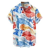 Kratki rukav podvodni svijet za odmor Havajske majice za muškarce