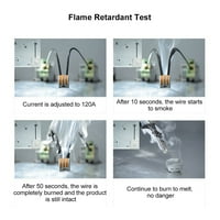 Konektor za brzi ožičenje, V Flame Retardant kabelski konektori za električne kontrole za električne