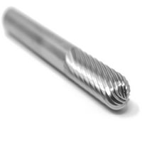 - Jednostruki cilindrični polumjer kraj 1 4 5 8 Carbide Burr Bur Tool Die Grinder Bit 1 4 SHANK