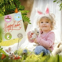 Hesoicy Roll Easter naljepnica naljepnica okruglo jaki ljepljivi papir sjajni elegantni poklon oznaka