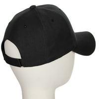 Klasična 3D podignuta početna slova A do z strukturiranog kapa za bejzbol kapa Podesivi, crni šešir