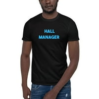 2xL Plava dvorana Manager kratkih rukava pamučna majica majica u nedefiniranim poklonima