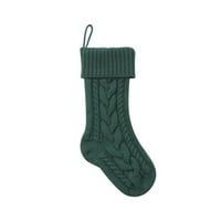 Phonesoap čarape Sack Dekoracija Božićne čarape Poklon pletenje čarape Sock Green