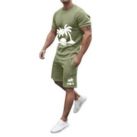 SNGXGN MAN kratki setovi odjeća za muškarce polovno polo na dugim savjetima modne jogging trenerke Fasion