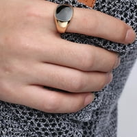 Cleance u iznosu od $ cotonie prstenovi za muškarce Čvrsto polirani bakar bakar Biker Men Signet Ring