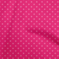 Onuone pamuk poplin magenta tkanina geometrijska haljina materijala od tkanine za ispis od dvorišta široko