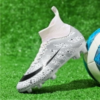 Fudbalske cipele za muške fudbalske čizme Cleats High-Top Spikes Soccer Cipele Boys Vanjski zatvoreni