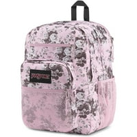 Jansport Big Campus ruksak - lagana torba za laptop, Pink Antique Cvjetni