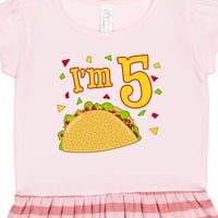 Inktastic Ja sam pet-taco rođendanska zabava za djevojčicu toddler