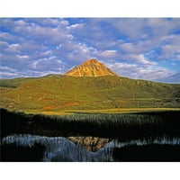 Mount Errigal Co Donegal Irska Poster Ispis od strane irske kolekcije slike, - velika