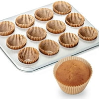 Kupovi za pečenje Cupcake Liners Standardne veličine za vjenčanja, tuševi za bebe, godišnjice, rođendane,