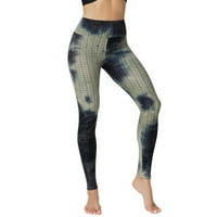 Ichuanyi Womens Yoga hlače, ženska modna rasteza joga tajica fitness tekuće teretane Hlače aktivne hlače