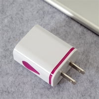 Kocke za punjače 2-port za punjenje USB čvorište zidne montirane na zid-montirano u obliku zvuka u obliku