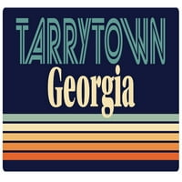 Tarrytown Georgia Vinil naljepnica za naljepnicu Retro dizajn