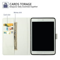 Dteck futrola za Apple iPad 8. generaciju 10.2 , magnetni uzorka PU kožni držač kartice Novčanik iPad