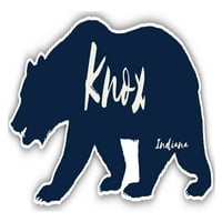 KNO Indiana suvenir Vinil naljepnica za naljepnicu Medvjed dizajn