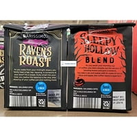 Barissimo Halloween Limit Edition Kafa: Raven's Pečeno i uspavano šuplje mješavina 10oz 283g