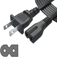 Pwron kompatibilan 6ft AC polarizirani kabel kabela kabela za kabel za vizio TV E60-C E65-C E70-C M50-C1