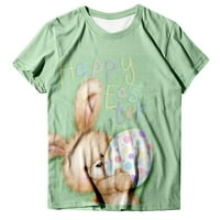 Luiyenes majice kratkih rukava za žene kratki rukav ljetni casual solid boja Henley Top