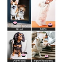 Psi Mačke za trening zvona, skup 1 komada zvona za pse za trening i komunikacijski uređaj