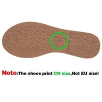 VEDOLAY Ljetne sandale za žene klina ženska elastična gležnja nakloni ugodno t-remen thong flip flip flops, crni 9