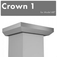 Profil oblikovanja krune za navlaka za zidnu montažu