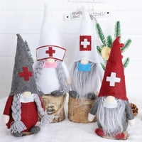Veliki ušteda, mini božićni švedski Tomte Gnome HMOE dekor