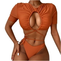 Ženska tonga bikinija za klirens kupaći odijelo visokog struka brazilski kupaći kostimi za žene Ljeto