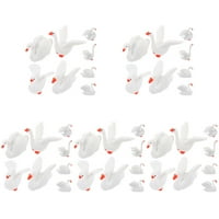 HOMEMAXS Mini Swan ukrasi Bonsai Minijaturne životinje Figurine Garden Swan Modeli