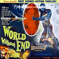 Svijet bez završetka donje lijevo: Nancy Gates na posteru od pola 1956. Movie Poster Masterprint