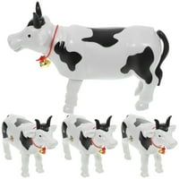 Vjetrove na igračku vjetrovi na igračku kravu oblikovanu karatu igračku navijaju životinjski skakajući