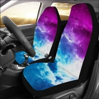 Set auto-sedišta Space Nebula Univerzalni auto Front Seats Zaštitni za auto, suv limuzina, kamion