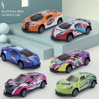 6 8 Dječji legura povlačenje automobila Auto igračke, skačeći kaskadnički igrački modeli automobila