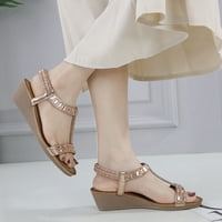 Kaicj ženske cipele Ženske sandale Arch Support Flip Flops sa širokim remenom Comfort ortotic hodanje