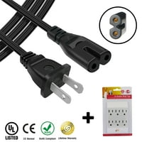 Utikač kabela za napajanje za HP PowerCord 2-PRONG 8120- DJ Plus Outlet Wall Tap - Ft