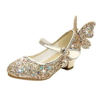 yinguo djeca dječje djevojke bleng leptir jedno princeze cipele sandale zlato 26