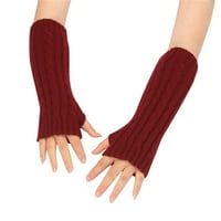 Rukavice za vježbanje Aaiayomet Pletene plišane vjetroottne toplo zadebljane prstene rukavice