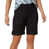 Yuehao kratke hlače za žene Ženske udobne ljetne kratke hlače iz džepa za elastične strugove Casual