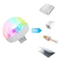 Farfi Colorful Sound aktivirana čarobna kugla USB mini disko svjetla KTV Neon lampica