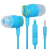 Urban R žičane slušalice u ušima sa mikrofom za saradnju sa kablom bez zapetljanja, zvukom i izolirajućim