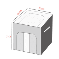 Torba za pahulji za snegu Očistite kutije za odlaganje prozora Kutije velikih kapaciteta Sklopivi osobinski