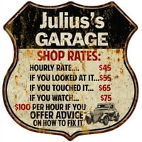 Juliusove cijene garaže potpisuju poklon metalni znak 211110019316